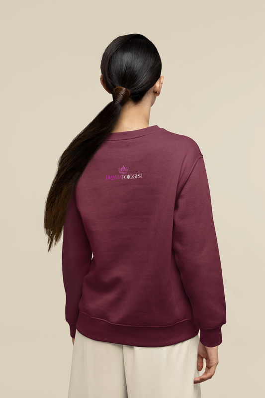 The Serene Crew Crewneck Sweatshirt | Elegant Dark Colors | (Mood 3rd)