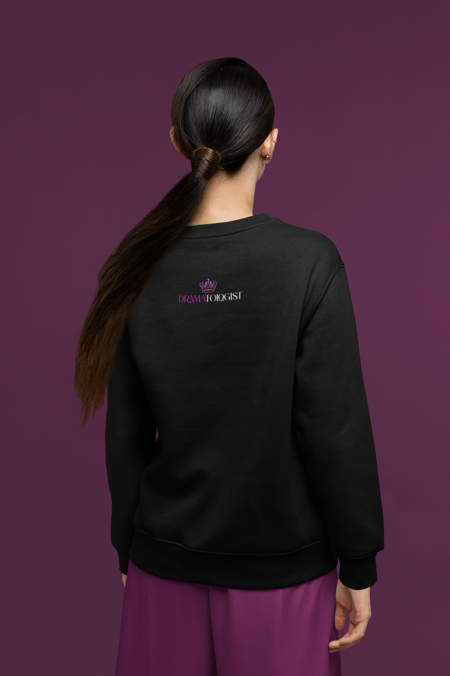 The Serene Crew Crewneck Sweatshirt | Elegant Dark Colors | (Mood 3rd)