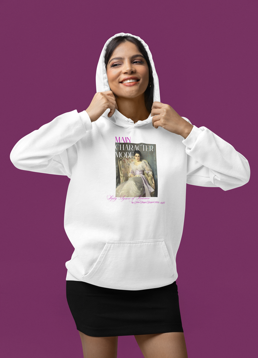 Sacred Thread (Organic Alice White/Light colors) Hoodie | (Mood 2nd)