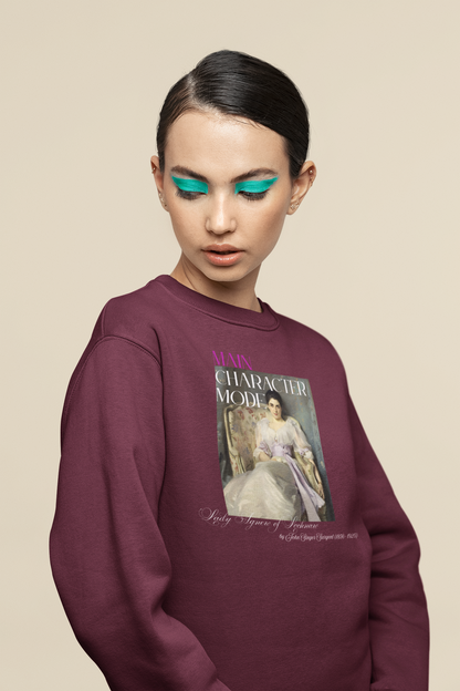 The Serene Crew Crewneck Sweatshirt | Elegant Dark Colors | (Mood 2nd)